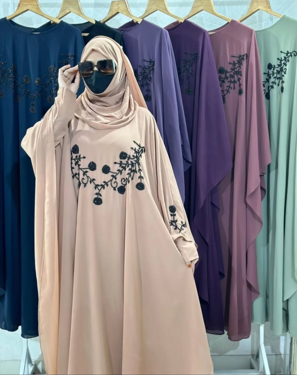 Buy Indonesian Heavy Chiffon Abaya Kaftan online at f mall