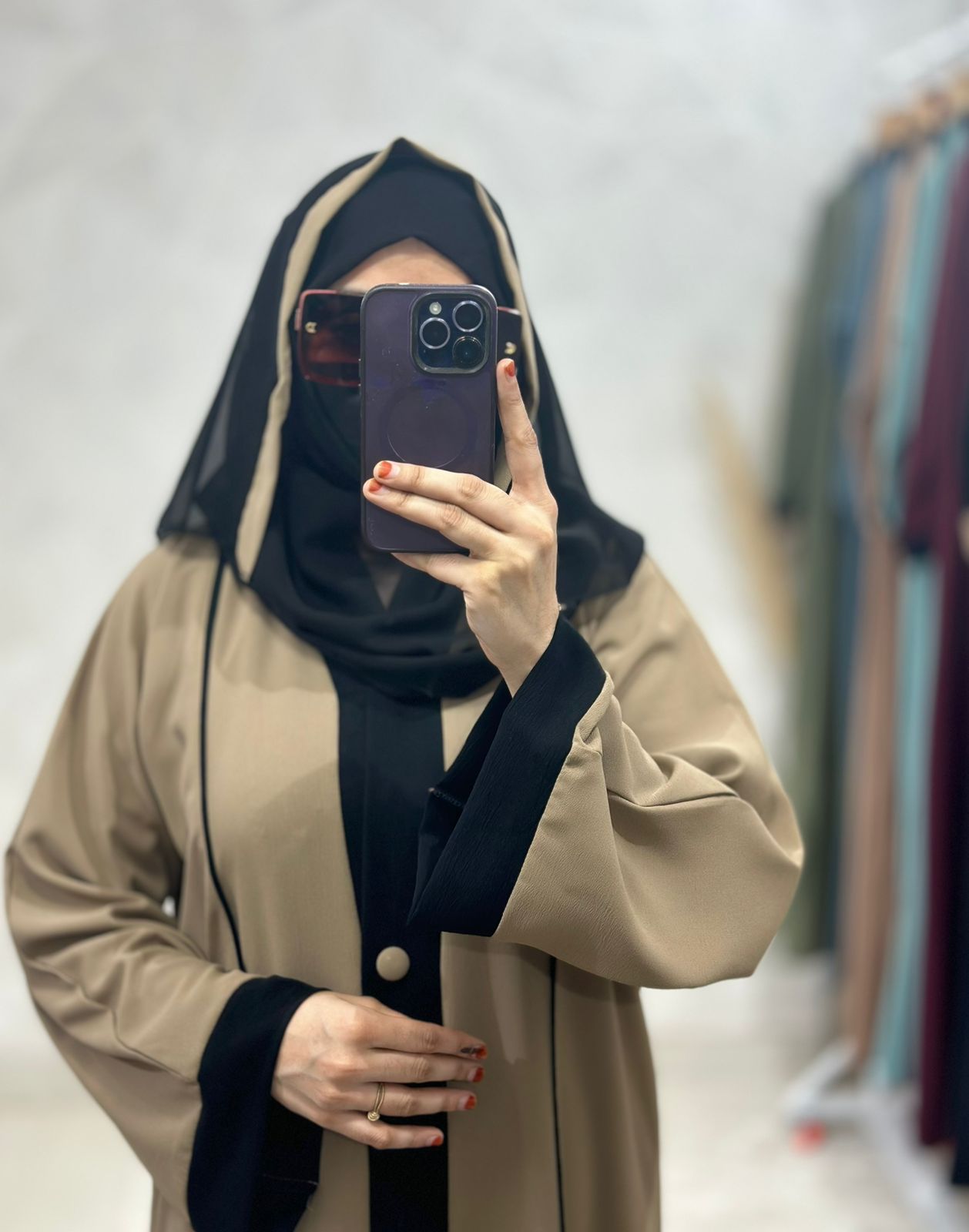 Shop now front open Abaya | online shopping | free shipping 